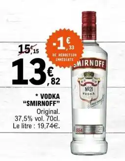 E.Leclerc VODKA SMIRNOFF offre