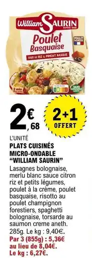E.Leclerc POULET BASQUAISE offre