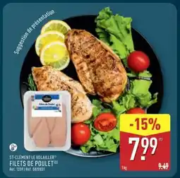ALDI Filets De Poulet offre