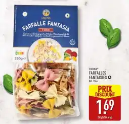 ALDI CUCINA FARFALLES FANTAISIES offre