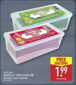 ALDI SWEETLAND BANDES ET TUBES ACIDES offre