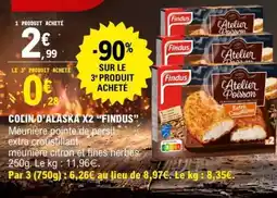 E.Leclerc Colin d'Alaska x2 'Findus' offre