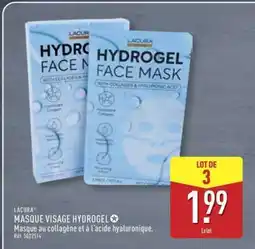ALDI LACURA MASQUE VISAGE HYDROGEL offre