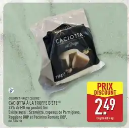 ALDI CACIOTTA À LA TRUFFE D'ÉTÉ offre