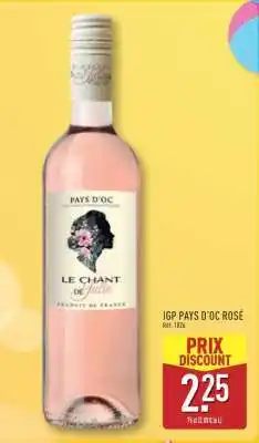 ALDI IGP PAYS D'OC ROSÉ offre