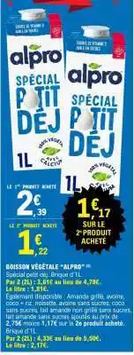 E.Leclerc Boisson végétale ALPRO offre