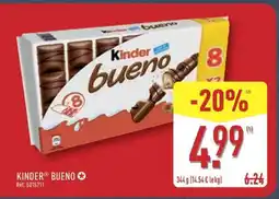 ALDI KINDER BUENO offre