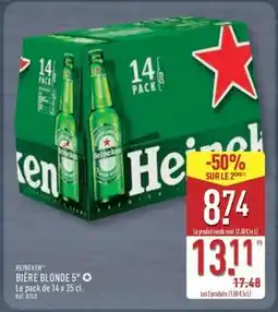 ALDI HEINEKEN BIÈRE BLONDE 5° offre