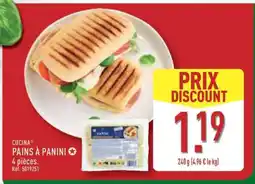 ALDI Cucina Pains à Panini offre