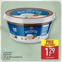 ALDI CUCINA NOBILE RICOTTA offre
