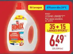 ALDI BONUX Lessive Liquide offre
