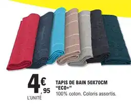 E.Leclerc TAPIS DE BAIN 50X70CM ECO+ offre