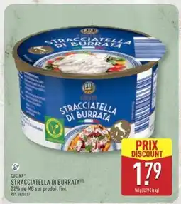 ALDI CUCINA STRACCIATELLA DI BURRATA offre