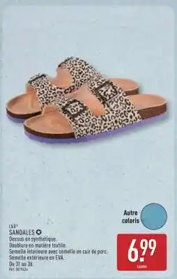 ALDI SANDALES offre