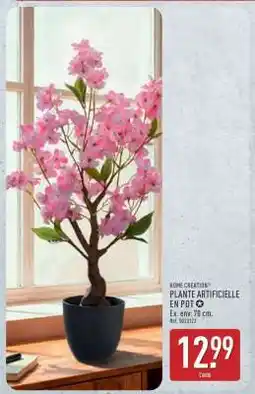 ALDI Plante Artificielle en Pot offre