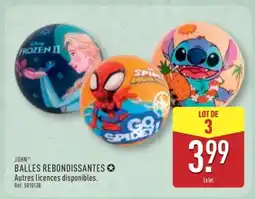 ALDI JOHN BALLES REBONDISSANTES offre