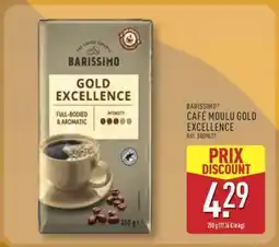 ALDI BARISSIMO CAFÉ MOULU GOLD EXCELLENCE offre