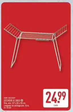 ALDI Séchoir à linge offre