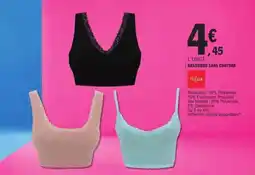E.Leclerc I Brassiere Sans Couture offre