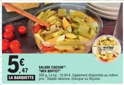 E.Leclerc SALADE CAESAR MIX BUFFET offre