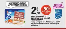 E.Leclerc Colin d'Alaska à la Parisienne MSC Surgelé 'Pêche Océan' offre