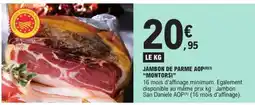 E.Leclerc Jambon De Parme Aop offre