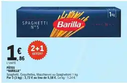 E.Leclerc PÂTES BARILLA offre