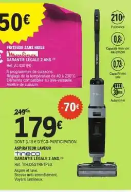 E.Leclerc ASPIRATEUR LAVEUR TINECO offre