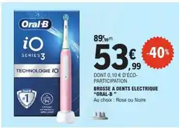 E.Leclerc Brosse à dents électrique Oral-B offre