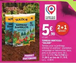 E.Leclerc TERREAU HORTICOLE SOLDOR offre
