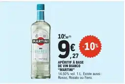 E.Leclerc Apéritif à base de vin Bianco 'Martini' offre