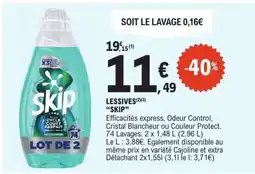 E.Leclerc LESSIVES SKIP offre