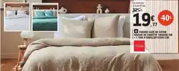 E.Leclerc PARURE GAZE DE COTON offre