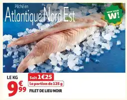Auchan Filet De Lieu Noir offre