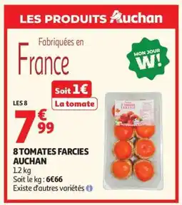 Auchan 8 Tomates Farcies Auchan offre