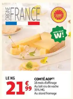 Auchan Comté Aop offre