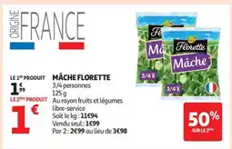 Auchan Mâche Florette offre