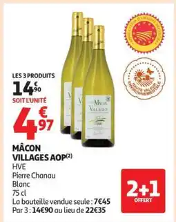 Auchan MÂCON -VILLAGES AOP offre