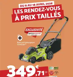 Bricomarché Brancard télescopique vertebrae offre