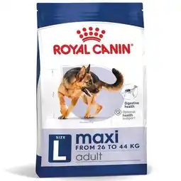 Gamm vert Croquettes maxi royal canin offre
