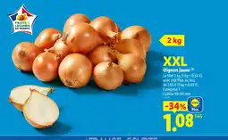 Lidl Oignon jaune offre