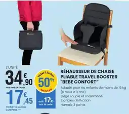 E.Leclerc E.leclerc - réhausseur de chaise offre