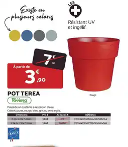 Bricomarché Pot terea riviera offre