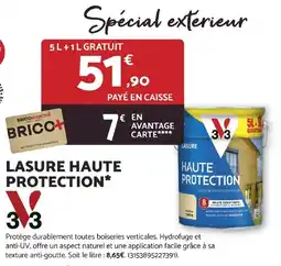 Bricomarché Lasure haute protection offre
