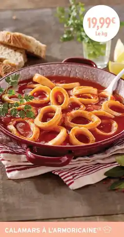 Intermarché Calamars à l'armoricaine offre