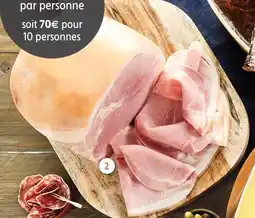 Intermarché Jambon cuit supérieur avec couenne offre