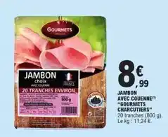 E.Leclerc Gourmet gold - jambon avec couenne offre