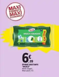 E.Leclerc Nicols - éponge grattante offre