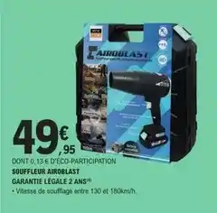 E.Leclerc Souffleur airoblast offre