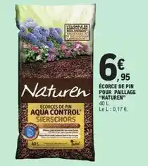 E.Leclerc Naturen - écorce de pin pour paillage offre